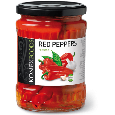 Roasted Red Peppers (KONEX) 19 oz