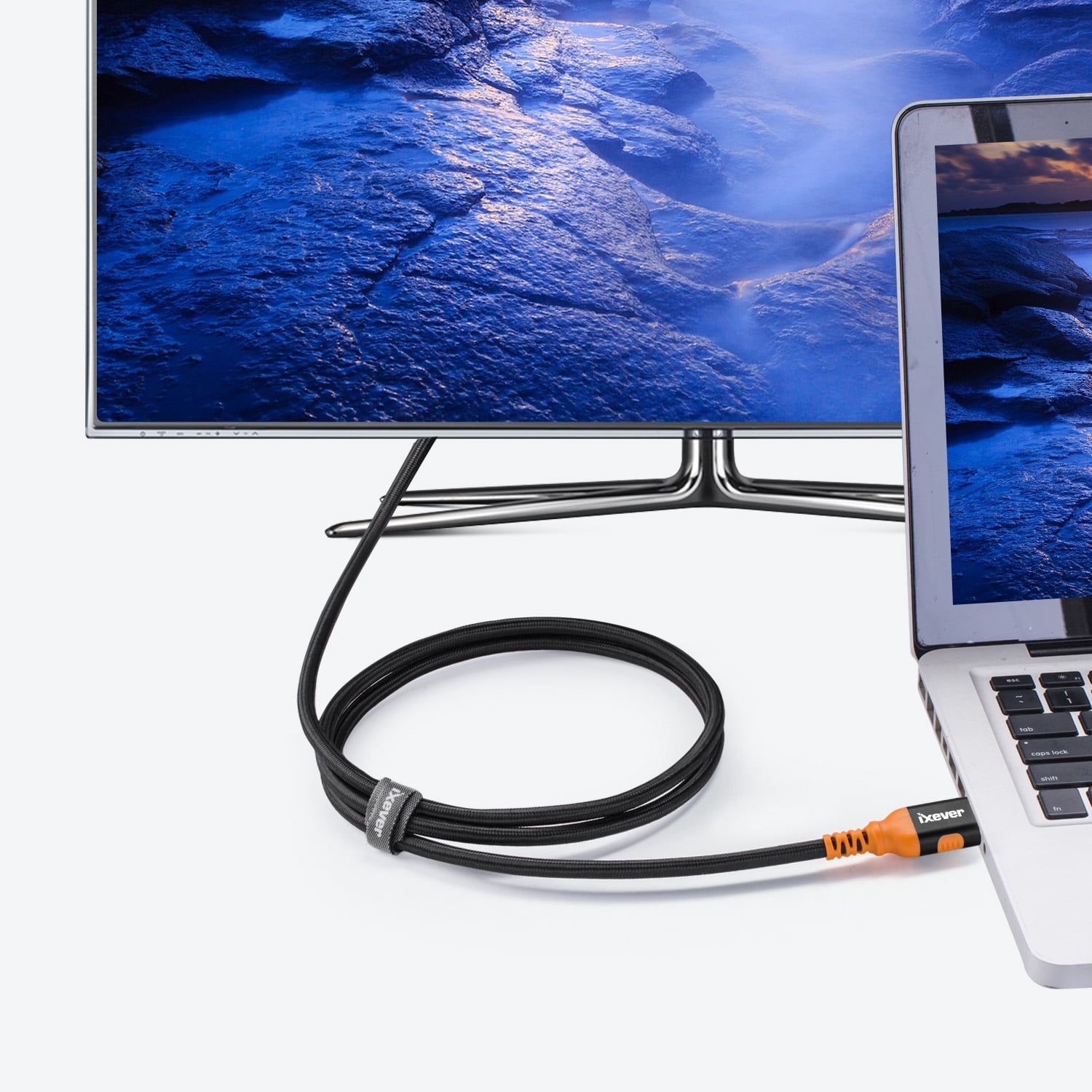 DP DisplayPort Cable Version 1.4, iXever 8K DP 1.4 Cable 16 FT (8K@60Hz, 4K@144Hz, 2K@240Hz) HBR3 Support 32.4Gbps, HDCP 2.2, HDR10 FreeSync G-Sync for Gaming Monitor