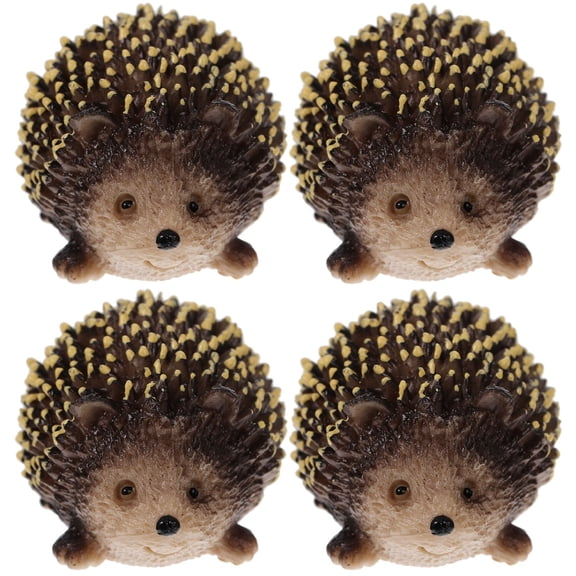 Set of 2 Rodent Hedgehog Statue Artistic Garden Decoration