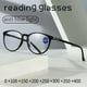 thumbnail image 2 of Gafas de lectura para hombres y mujeres, estilo vintage, antiluz azul, para presbicia, redondas, con montura completa, +1,0+1,5+2,0+2,5+4,0, 2 of 5