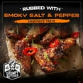 thumbnail image 3 of Grumpy Butcher Heritage Chicken Wings, Smoky Salt & Pepper, Fully Cooked & Microwaveable, 2 Pack (20 oz each), 3 of 7