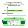thumbnail image 3 of Batería de iones de litio de 14,8 V 5200 mAh para iRobot Roomba, 3 of 9