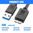 thumbnail image 5 of 5Gbps USB3.0 Cable Hard Drives Cable USB3.0 Cable External Hard Drives Charging Cord for Phone Hard Drives, 5 of 7
