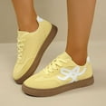 thumbnail image 2 of Women Classic Retro Gum Sole Fashion Sneakers Casual Tennis Skate Shoe Leather Walking Footwear Anti Trainers, 2 of 9
