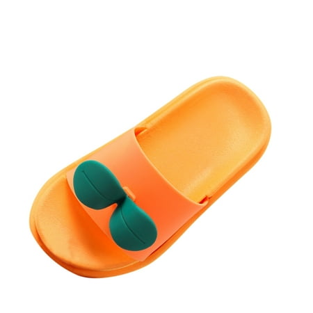 

Jpgif Toddler Kids Baby Boys Girls Cartoon 3D Leaf Floral Non-Slip Slippers Shoes