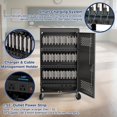 thumbnail image 6 of POCHAR 36 Device Charging Station for Laptops and Tablets - Chromebook Charging Cart with Keypad Lock for School, Classroom, Library, Office, 6 of 10