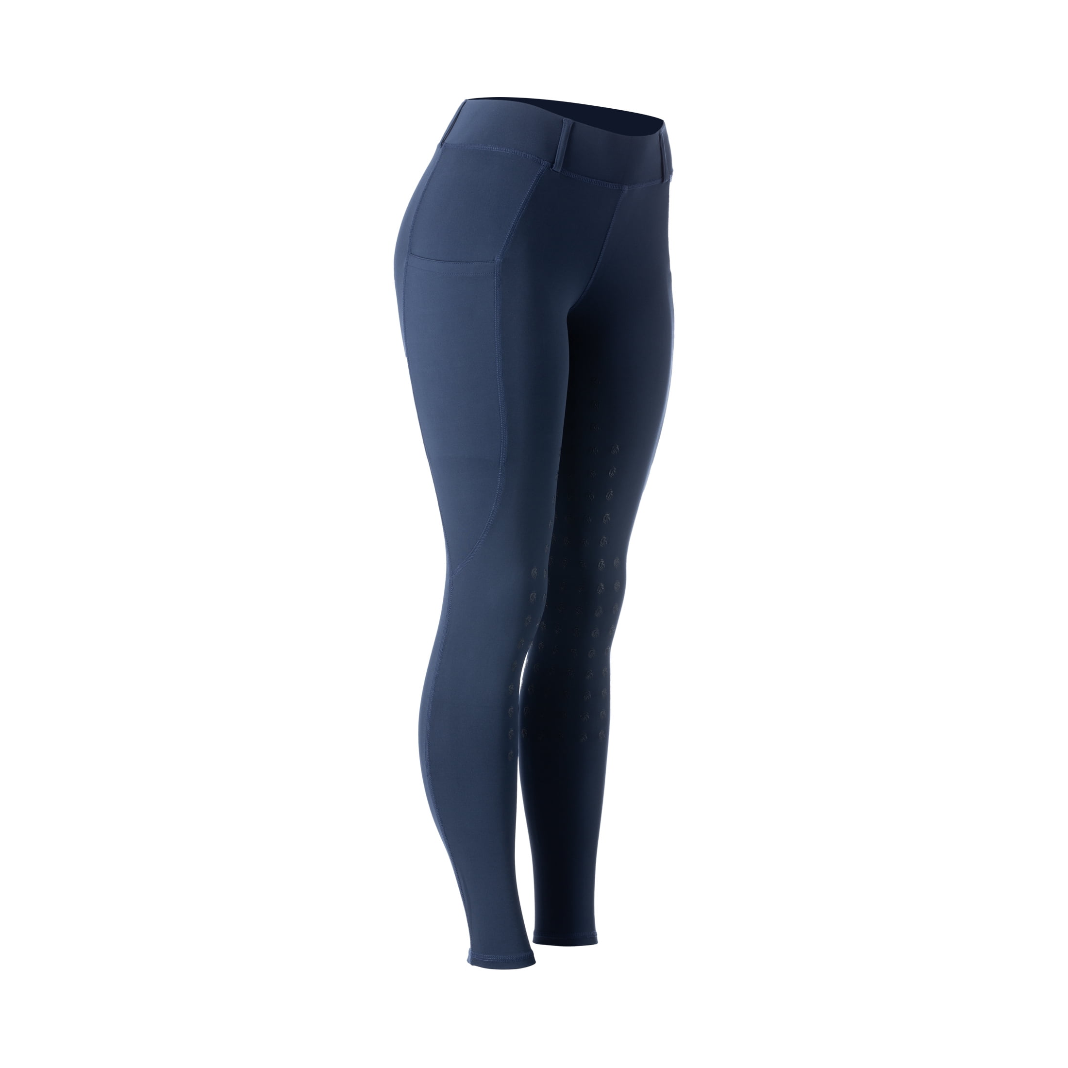 Equinavia Classic Womens Silicone Full Seat Horse Riding Pants with Phone Pockets | Equestrian Breeches Schooling Tights