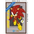 thumbnail image 3 of DC X Sonic The Hedgehog - Sonic Lightning Fast Wall Poster, 22.375" x 34" Framed, 3 of 5