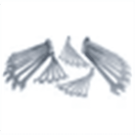 Wiha Tools 31 Piece Combination Wrench Tray Set - SAE and Metric