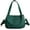 Dark Green, variant on PIKADINGNIS Women Chic Shoulder Bag Trendy Nylon Tote Crossbody Bag Large Hobo Purse