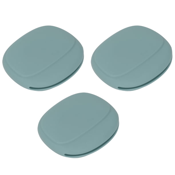 Organizador de Auriculares de Silicona de 3 Piezas Estuche para Auriculares con Cable Estuche de Almacenamiento de Cable de Datos Portátil Mini Monedero de Silicona