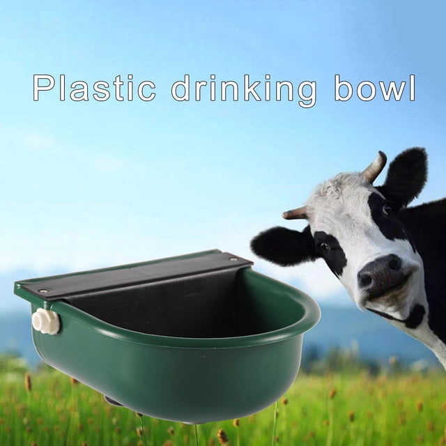Comedero automático para vacas, ganado, caballos, de agua, de ganado para gato, cabra, oveja, perro, granja, equipo para beber Cola Comedero para bebederos de ganado