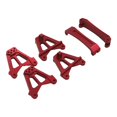thumbnail image 4 of Accesori montaje de torres de choque denteras y traseras para Yk4102 10 o Trucks Crawler Rojo CUTICAT Soportes de torres de choque RC, 4 of 8