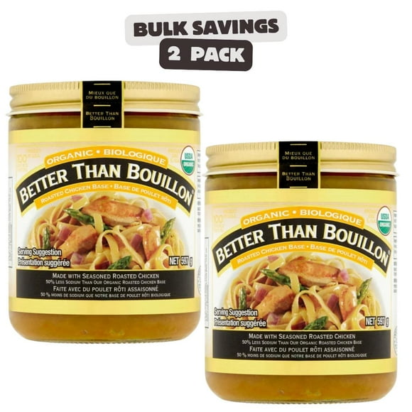 2 x Better Than Bouillon Organic Bouillon Chicken Base