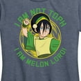 thumbnail image 3 of Avatar - The Last Airbender - Toph Melon Lord - Women's Short Sleeve Graphic T-Shirt, 3 of 5