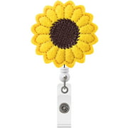 Sunflower Badge Reel Holder