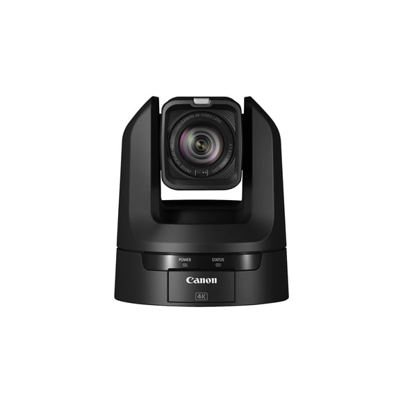 Canon CR-N100 Appareil Photo PTZ (Noir), Zoom Optique 20x, Vidéo 4K UHD, Productions Professionnelles, Lieu de Culte, Éducation, Diffusion, Entreprise, Événements