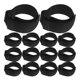 thumbnail image 1 of 50 correas de cierre de velcro reutilizables para la gestión de cables Correas de nailon ajustables para organizar cables y alargadores, 1 of 7