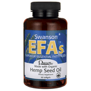 Swanson Made w/Organic Hemp Seed Oil (Omegatru) 1 G 60 Softgels
