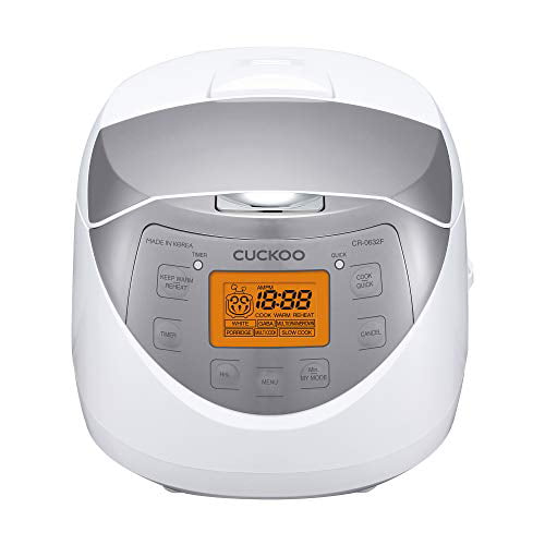 Cuckoo CR-0632F Multifunctional & Programmable Electric Rice Cooker ...