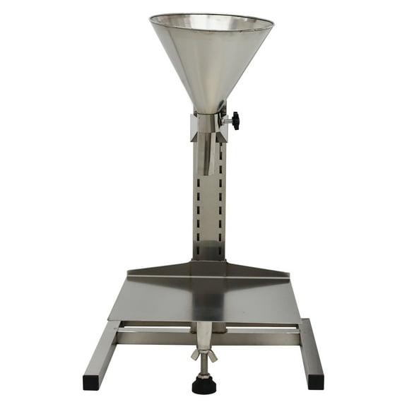 1.2" Stainless Steel Feeding Hopper Manual Filling Sorting Funnel with Support Stand