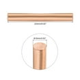 thumbnail image 2 of Uxcell Pure Copper Round Rod Diameter Length Solid Copper Rod Lathe Bar Stock for Metal Craft 16 x 224mm 1pcs, 2 of 7