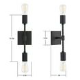 "Matte Black Bathroom Vanity Light Fixtures, Modern Bathroom Wall