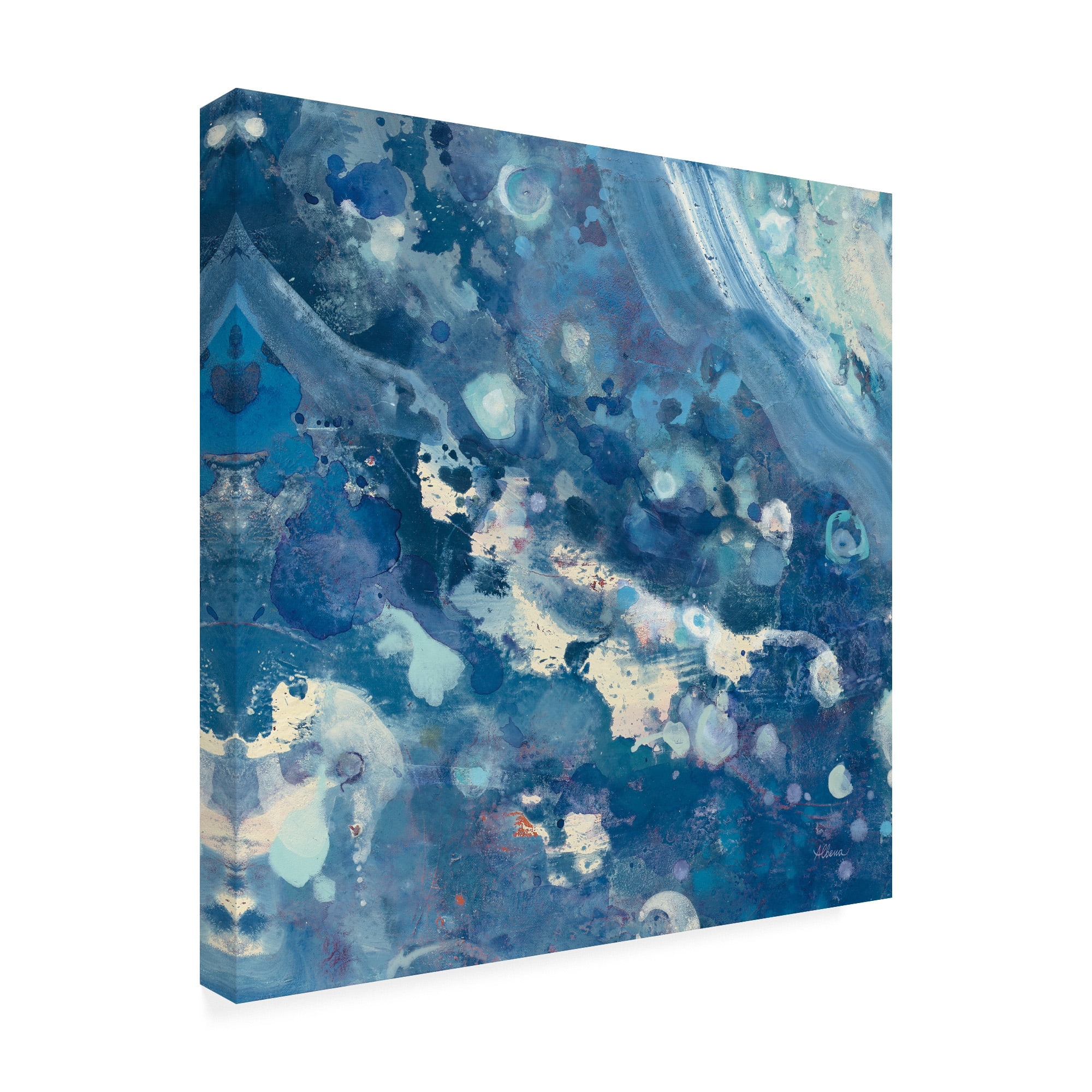 Trademark Fine Art 'Water Iii' Canvas Art by Albena Hristova