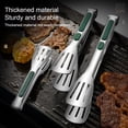 thumbnail image 4 of Naiovety Alimento Tong BBQ Grill Steak Pan Clip Herramientas de cocina Antideslizante Conveniente antiadherente para Barbacoa Buffet Cake Utensilios Cocina y Comedor 12 pulgadas, 4 of 6