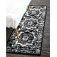 thumbnail image 3 of Unique Loom 3135029 2 x 6 ft. Imperial Lygos Runner Rug, Black, 3 of 10