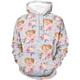 thumbnail image 3 of Sudadera con capucha con estampado 3D de pareja feliz día de San Valentín para hombres y niños, sudaderas con capucha de moda Streettear, ropa para amantes de Harajuku, tops, 3 of 5