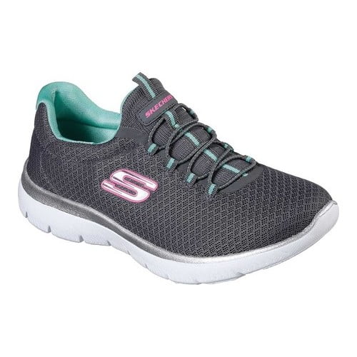 Skechers Women's Sport Summits Mesh Slip-on Bungee Comfort Athletic ...