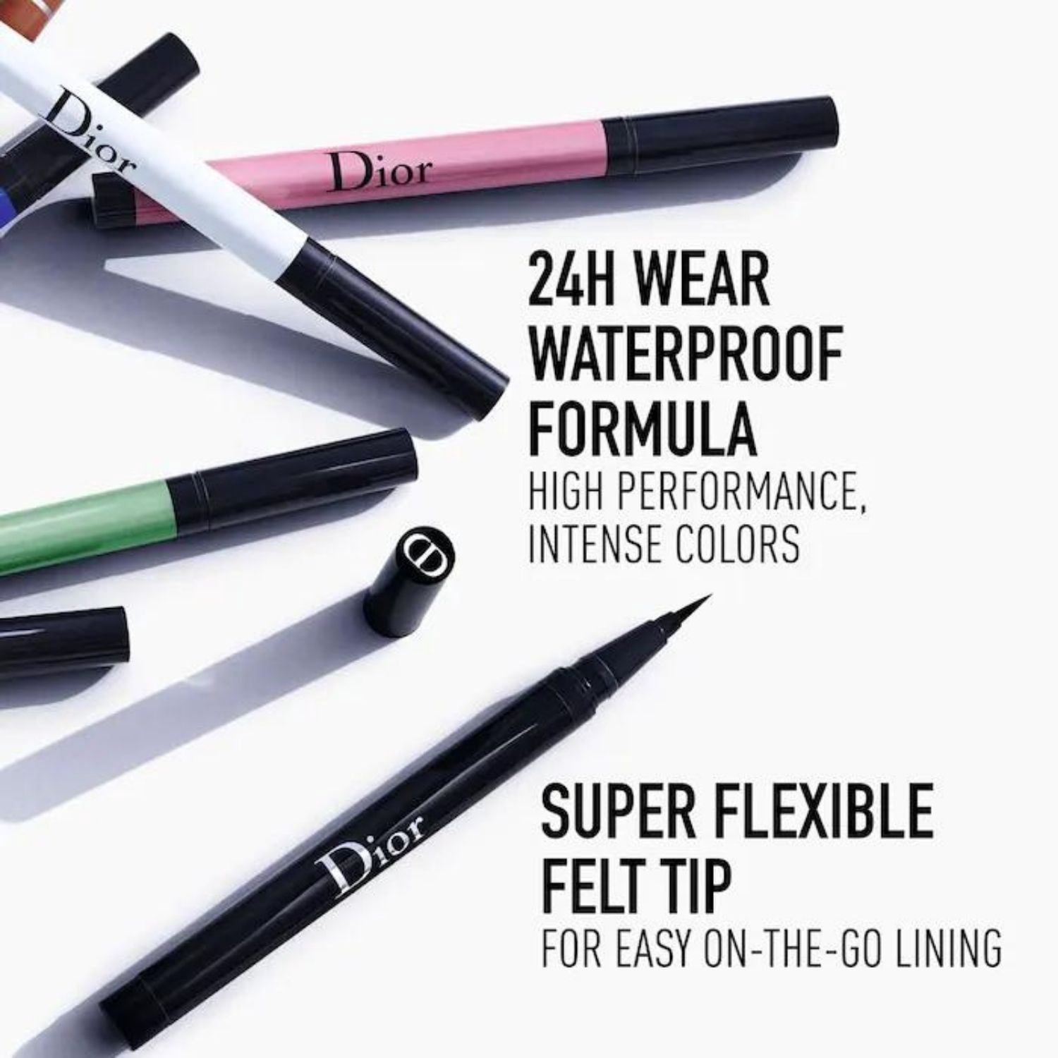 Diorshow On Stage Liquid Eyeliner Waterproof - 091 Matte Black by Christian Dior for Women - 0.01 oz Eyeliner