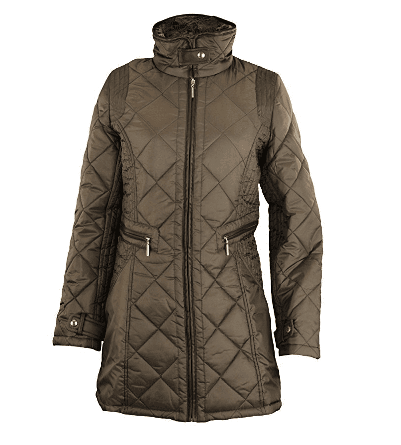 Weatherproof Women's Woven Quilted Full Zip Walker Jacket, Color Options