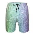 thumbnail image 3 of Vsdgher Beautiful Glitter Men's Beach Shorts, Surfing shorts, Swim trunks, Quick Dry Swim Trunks for Surfing Beach Fun -Large, 3 of 6