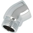 thumbnail image 3 of G1/2 Shower Elbow Adapter Shower Arm Extension Chrome Finish Silver Rustproof Copper Pipe Fitting Durable Coupling, 130 Degree, 3 of 7