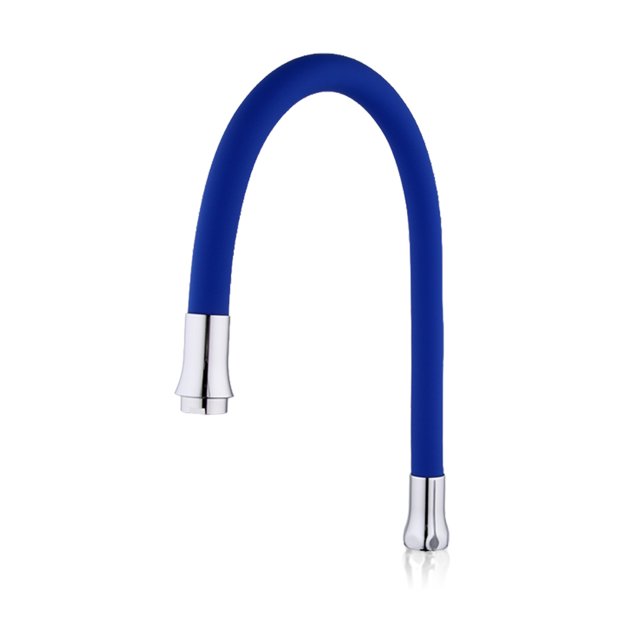 Advancent Grifo para fregadero de cocina, Gel de sílice, rotación en cualquier dirección, mezclador de agua duradero en frío y caliente, equipo de Juegos de accesorios de baño azul Advancent HA012466-04B