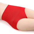 thumbnail image 3 of Aayomet sous-Vêtements Sans Couture pour Femmes Culottes en Coton Extensible Douces et Confortables (Rouge, L), 3 of 4