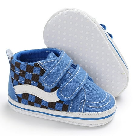 

Kannior Baby Girls Boys Canvas Shoes Soft Sole Newborn Crib Moccasin Casual Sneakers First Walkers 0-18 Months