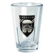 Star Wars Stormtrooper Crest Tritan Shot Glass Clear 2 oz.