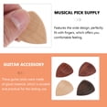 thumbnail image 5 of LABSERRON Thumb Picks Wood 4Pcs For Guitar Accessories Music Practice, 5 of 8