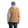 thumbnail image 2 of Heartland Sherpa-Lined Washed Duck V-Neck Vest, 2 of 2