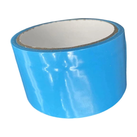 Funny Sticky Ball Tape 30M Length Sensory Toy Colored Tapes Game DIY Making Ball Relaxing Decorative for Adult Kids , Blue