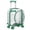 Green, variant on SHUO Y - Pet Carrier Backpack with Wheels, Telescopic Handle & Shoulder Strap, 2-in-1 Transparent Cat Travel Carrier, Rolling Pet Backpack with Soft Mat for Small Cats and Dogs, Green