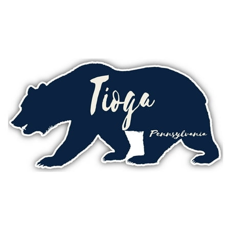 

Tioga Pennsylvania Souvenir 3x1.5-Inch Fridge Magnet Bear Design