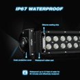 thumbnail image 4 of Nilight 50Inch 288W Curved LED Work Light Driving Fog Lamp LED Light Bar Offroad Lighting for SUV UTE ATV Truck 4x4 Boat, 4 of 8