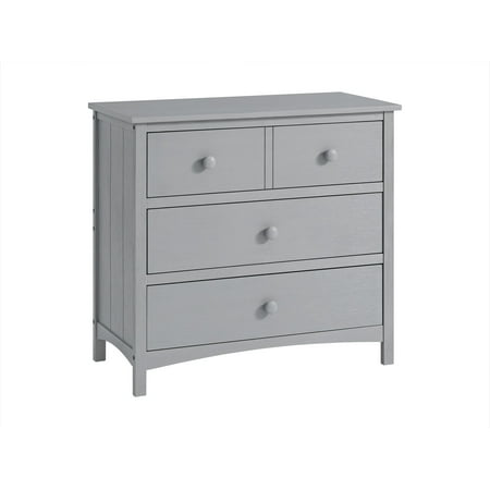 UPC: 0082056280841 | Oxford Baby Montauk 3-Drawer Dresser Farmhouse Gray