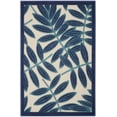 thumbnail image 2 of Nourison Aloha Indoor/Outdoor Navy 2' 8" x 4' Area Rug, (3x4), 2 of 8