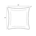 thumbnail image 6 of 2 Pack Outdoor Throw Pillows, Waterproof & Fade-Resistant Patio Cushions for Garden, Porch, Poolside Furniture - Soft Cotton Pillow Covers (18x18 Inch, Red), 6 of 6