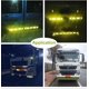 thumbnail image 5 of Qrity 1 Piece Reflective Warning Tape 33ft x 2" (10M x 5CM) Marked Arrow Warning Tape Safety Tape for Cars Trailer Trucks Road, 5 of 5